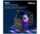 Promate 100Watts GaN Power Delivery Ports and Short-Circuit Protection Dual USB-C Charger - Black 3 in OMAN