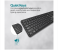 Promate Ultra-Slim Full-Size 106-Keys English Wired Keyboard - Black 4 in UAE