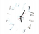 Generic 3D Wall Clock Mirror Wall Stickers Removable Self-Adhesive Art Decal Wall Clocks Home Decoration 4 in UAE