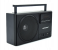 Microdigit MRS010T Retro Smart FM Radio Rechargeable Bluetooth Speaker - Black 2 in KSA