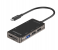 Promate 7-in-1 Multi-Port Adapter USB-C Hub - Black 1 in UAE