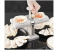 Double Head Automatic Dumpling Maker Mould Kitchen Accessory - Silver 3 in KSA