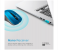 Promate Adjustable 1600DPI Wireless Mouse - Blue 4 in UAE
