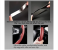 Generic Non Slip New Carbon Fiber Steering Pattern Wheel Cover - Red 2 in OMAN