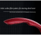 Generic Non Slip New Carbon Fiber Steering Pattern Wheel Cover - Red 5 in OMAN