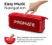 Promate Premium 6Watts Wireless Bluetooth Speaker - Maroon 2 in OMAN