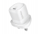 Promate Ultra-Compact 25Watts GaN USB-C Fast-Charging Short-Circuit Protection UK Wall Charger - White 1 in OMAN