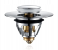 Wash Basin Bounce Drain Filter Pop Up Drain Stopper for Bathroom Sink - Silver 1 in KSA