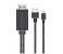 Promate 1.8m Anti-Tangle Braided Cable Lightning Connector to HDMI Cable - Black 1 in OMAN