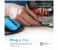 Promate Adjustable 1600DPI Wireless Mouse - Blue 5 in UAE
