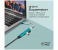 Promate 4-in-1 Type-C USB-C Hub Charge Adapter - Blue 2 in UAE