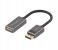 Promate DisplayPort to HDMI Adapter with 4k Resolution Nylon Cable - Grey 1 in OMAN