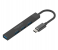 Promate 4-in-1 Type-C USB-C Hub Charge Adapter - Black 1 in UAE