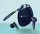 ADMOS AD-144 TWS Unique Sticky Design Touch Sensor Earpods - Black 2 in KSA