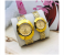 Zen Modo Radel 111 Set of 2 Piece Happy Romantic Couple Analog Watch - Golden 1 in KSA
