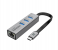 Promate Multiport USB-C Hub with Ethernet Adapter - Grey 1 in OMAN