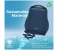 Promate Anti-Theft Design Water Resistance and USB Charging Port Travel Laptop Backpack - Blue 4 in UAE