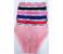 Pack Of 6 Pieces Free Size Cute Cozy Comfort Lingerie Tempting Pretty Underpants with Floral Lace Briefs For Women 1 in KSA