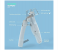 Galaxy Cat Dog Nail Clippers with LED Light 2 in OMAN
