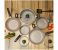 Delcasa DC1577BGE 9 Piece Granite Coated Aluminium Cookware Set - Beige 1 in UAE