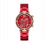 Starry Sky Analog Watch with Stainless Steel Strap for Women - Red 1 in UAE