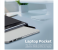 Promate Anti-Theft Design Water Resistance and USB Charging Port Travel Laptop Backpack - Blue 5 in UAE