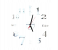 Generic 3D Wall Clock Mirror Wall Stickers Removable Self-Adhesive Art Decal Wall Clocks Home Decoration 1 in UAE