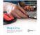 Promate Adjustable 1600DPI Wireless Mouse - Red 5 in UAE