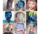 Generic 10 Color Hair Chalk for Girls Kids Birthday Gift 4 in OMAN