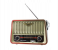 Krypton KNR6373 Rechargeable Multifunction Radio with Solar Panel - Black and Gold 6 in UAE