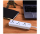 Krypton KNES5080 5Meter Cord 3 Way Universal Type Extension Socket - White 2 in UAE