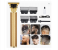 Galaxy Ocean Retro Rechargeable Cordless Hair Clipper For Men - Gold 1 in UAE