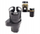 Multifunctional Car Cup Holder Expander Tray with Rotating Base 2 in 1 1 in KSA