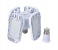 Krypton KNESL5433 40Watts LED 4 Leaf Folding Lamp - White 2 in OMAN