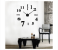 Generic 3D Wall Clock Mirror Wall Stickers Removable Self-Adhesive Art Decal Wall Clocks Home Decoration B 2 in OMAN