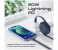 Promate 3-in-1 Retractable 60Watts USB-C Magnetic Charging Cable - Blue 7 in UAE
