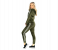 Womens Two Piece Striped Winter Warm Zip-Up Velvet Hooded Casual Wear set - Assorted Colors 3 in KSA