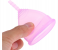 4 Piece Reusable Soft Silicone Period Menstrual Cup Pink - Large 3 in KSA