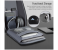 Promate Premium Eco-Friendly Water-Resistant Laptop Backpack with Anti-Theft Zippers - Grey 5 in UAE