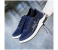 Canvas Platform Loafers EU 40 Sized Shoes for Men - Blue 2 in UAE