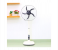 Krypton KNF6245 18 Inch Remote Control Rechargeable AC or DC Stand Fan - Black and White 5 in UAE