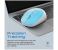 Promate Professional Precision Tracking Comfort Grip 2.4G Wireless Mouse with USB Nano Receiver - Blue 2 in UAE