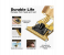 Galaxy Ocean Retro Rechargeable Cordless Hair Clipper For Men - Gold 3 in UAE