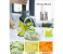 Generic Manual Vegetable Tabletop Drum Round Grater Kitchen Gadgets 2 in OMAN