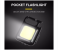 Portable Pocket Flashlight Keychains Mini Lantern LED Flashlight Work Light USB Rechargeable For Outdoor Camping Light Corkscrew 1 in KSA