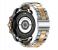 Skyline Luxury Double Color Chain Wrist Strap Smart Watch - Silver and Gold 2 in KSA