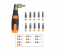 Generic 10 In 1 Screwdriver Multi-functional Multi-angle Household-Ratchet Screwdriver with 10pcs Screwdriver Bit 4 in OMAN