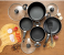 Royalford RF7923N 8 Pcs Non-Stick Cookware Set - Red 2 in UAE