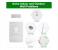 Galaxy Rolling Brush For Wall Repair - White 4 in UAE