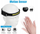 Galaxy COB LED Headlamp Waved Sensor Rechargeable Flashlight Headlight - Black - A 2 in KSA